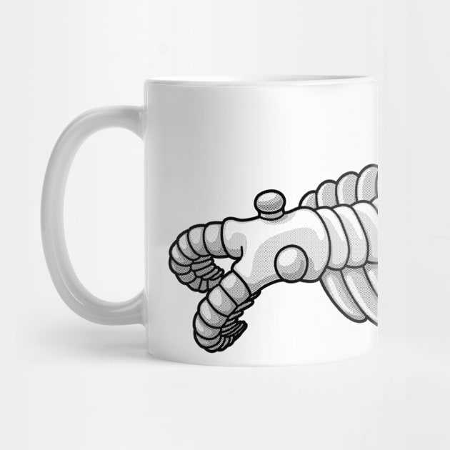 Duotone Illustration of Anomalocaris by taylorcustom